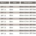 105mm-900mm Diamond Saw Blade para mármore